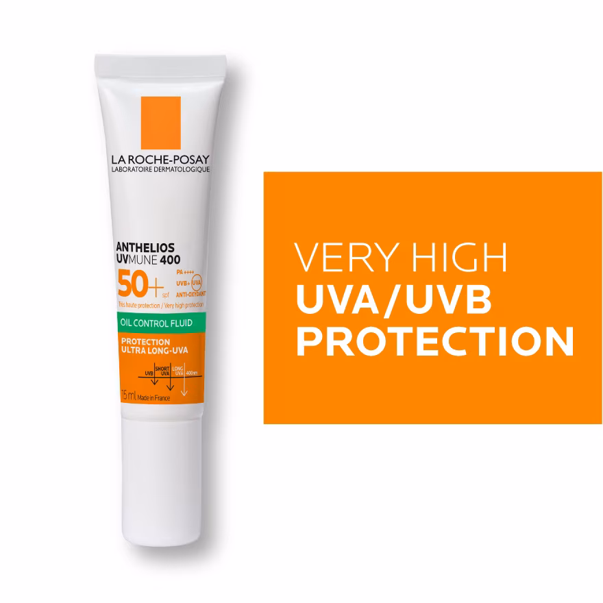 La Roche Posay Anthelios UVMUNE400 Oil Control Gel Cream SPF50+ PA++++ 15ml